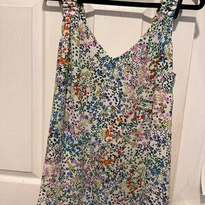 CAbi Floral Multicolor Blouse